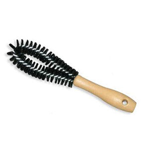XCP BRU-2-628 CAR Products Small Flexible Wheel Spoke Cleaning Brush