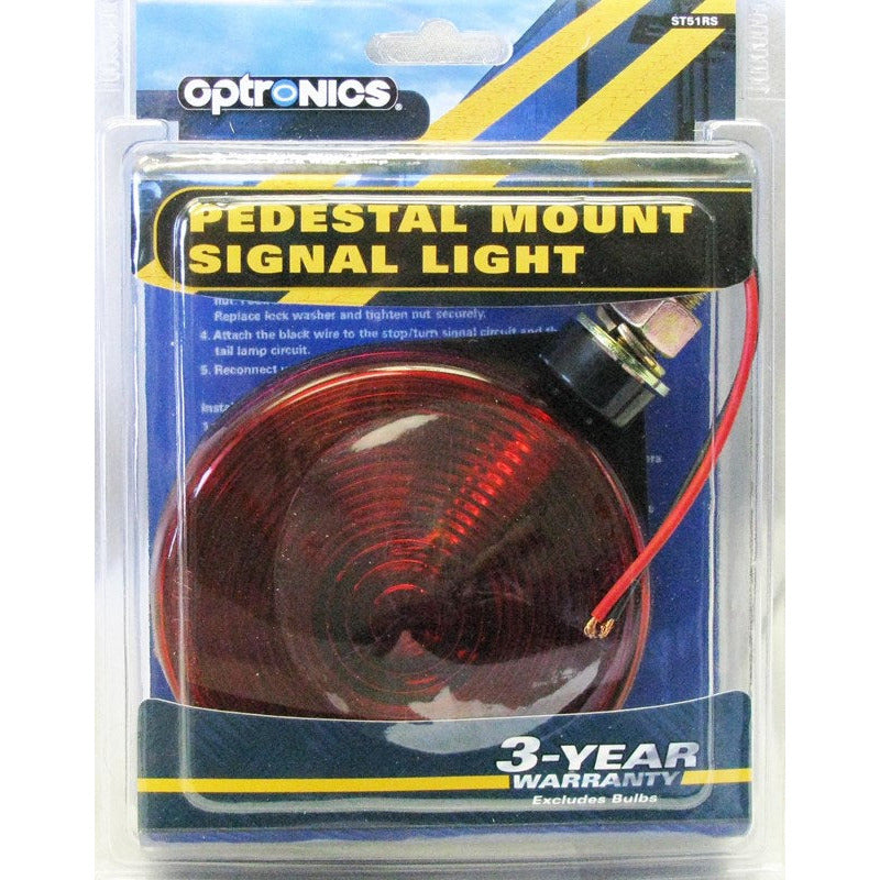 DLT ST51RS Optronics Combination Tail Light (4.25" Round, Pedestal)