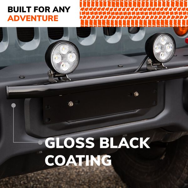 SLB 10INBKTBX Sylvania Universal License Plate Bracket