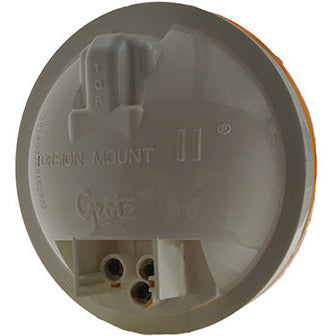 LTG 52923 Grote Economy Stop Tail Turn Light (Front, 4" Round, Amber, Female 3 Pin)