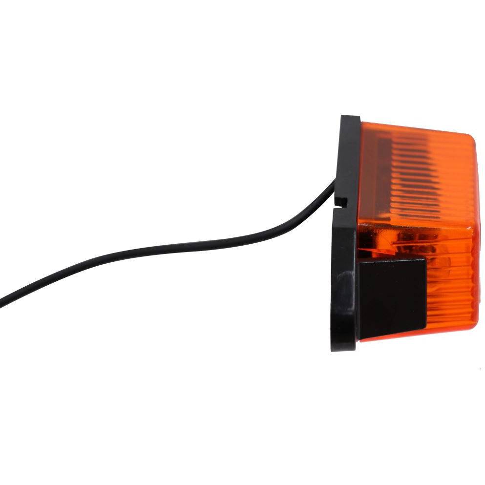 DLT MC11AS Optronics Marker/Clearance Light (2.5" Rectangle, Amber, Surface)