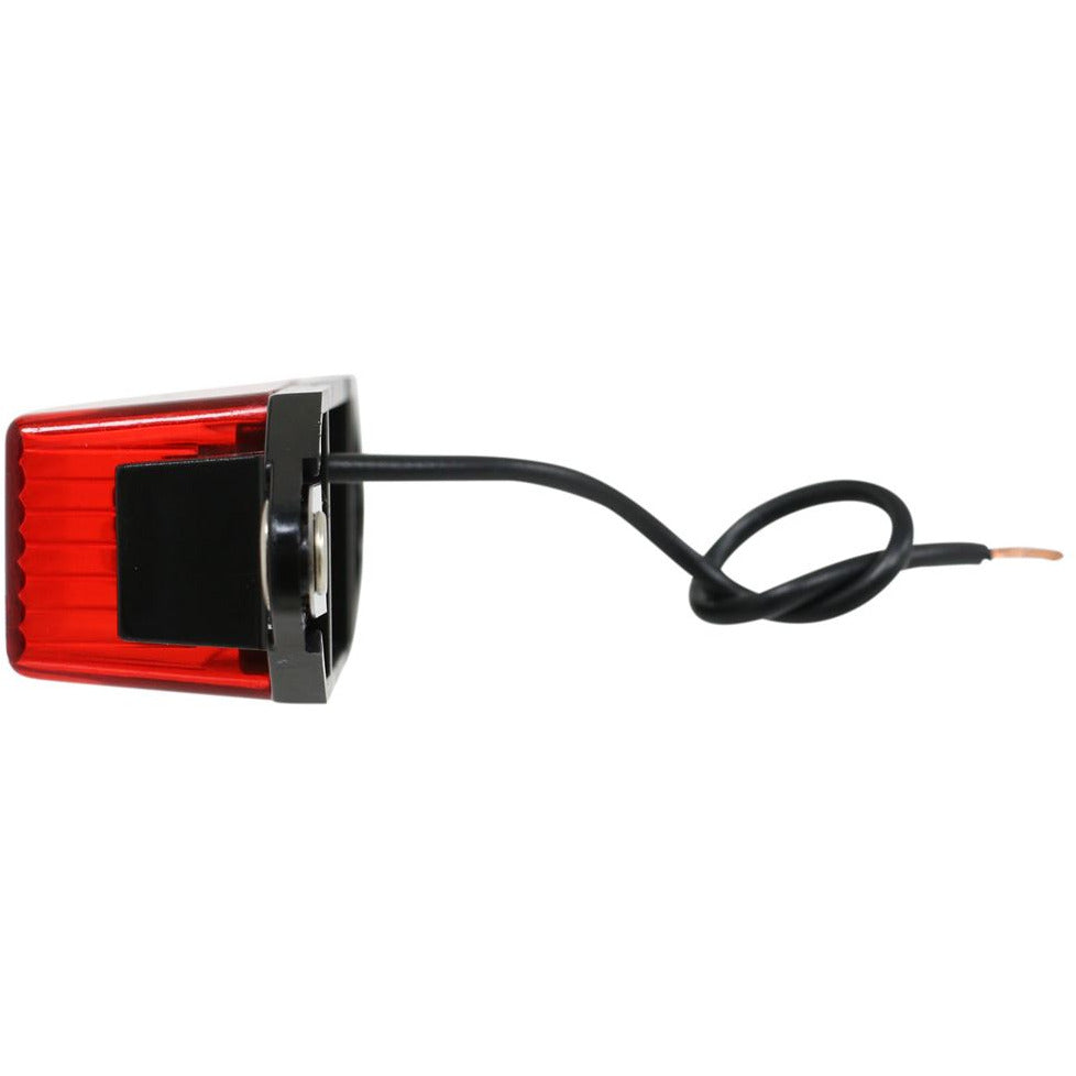 DLT MC11RS Optronics Marker/Clearance Light (2.5" Rectangle, Red, Surface)