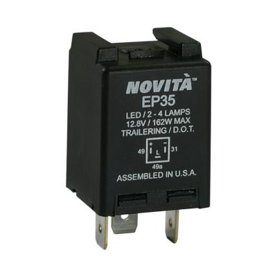 SLB EP35.MC1 Novita LED Hazard and Turn Signal Flasher (3 pin, 12V)