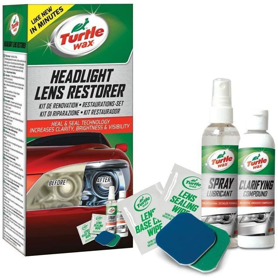 TWX T240KT Turtle Wax Headlight Lens Restorer Kit