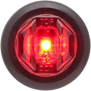 DLT MCL12RK Optronics LED Sealed Marker/Clearance Light Kit (3/4" Round, Red, Grommet)