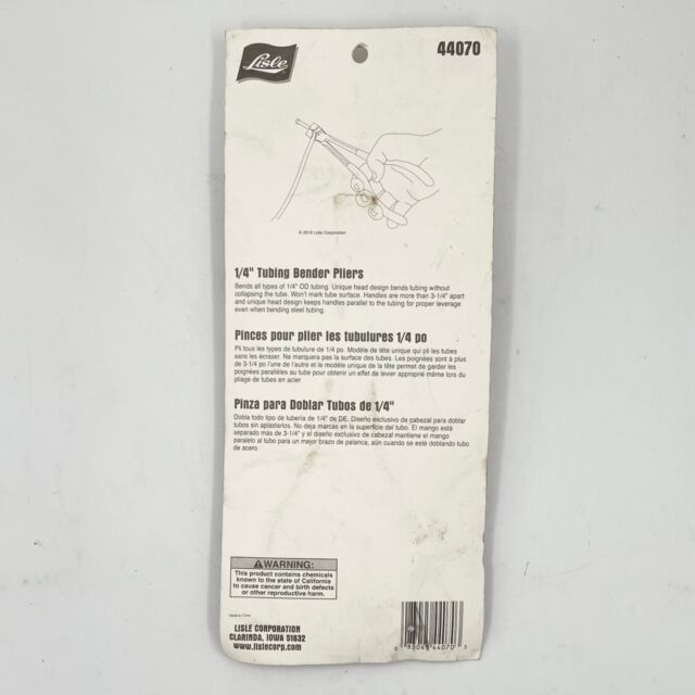 LST 44070 Tubing Bending Pliers (1/4")