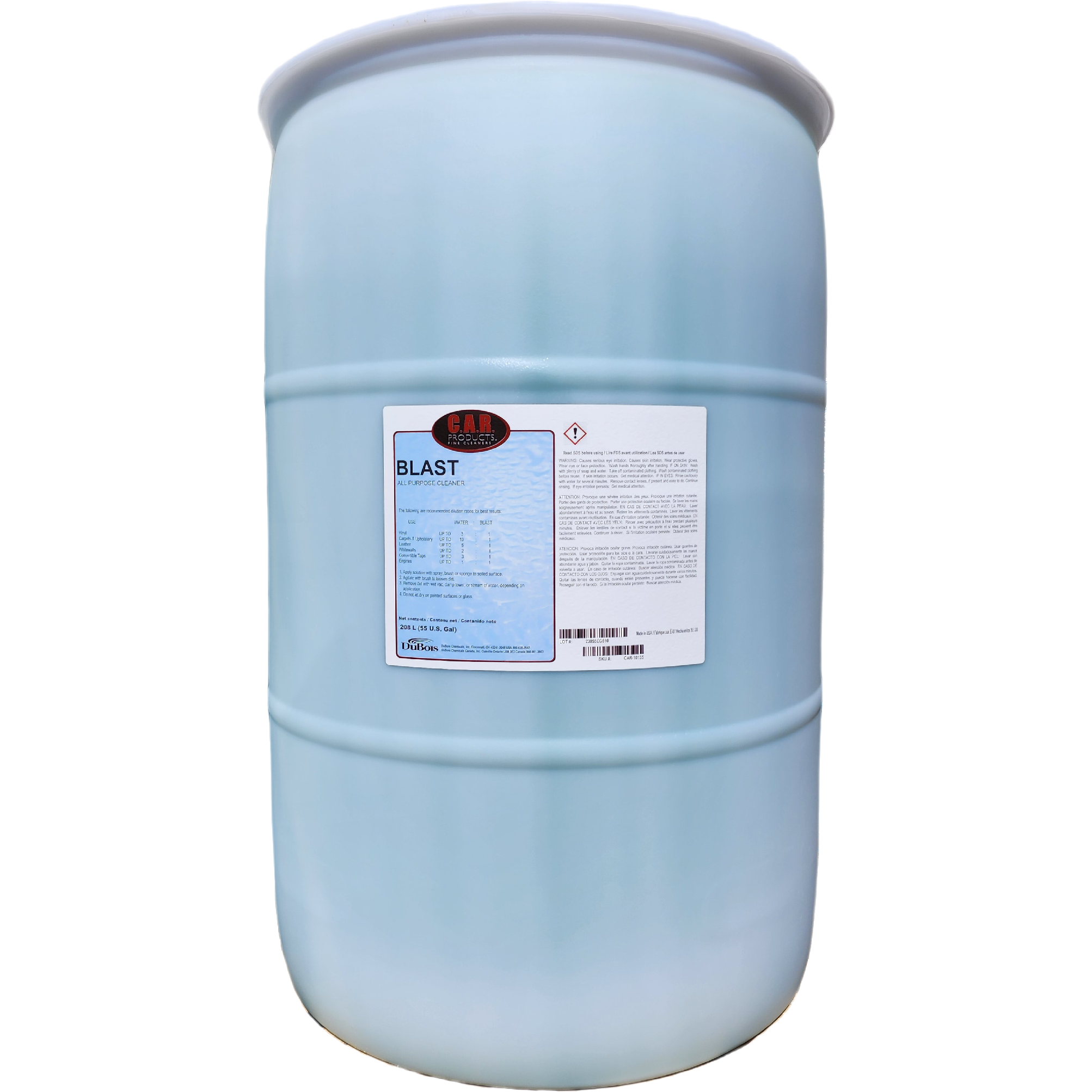 XCP CAR-10155 CAR Products Blast All Purpose Cleaner (55 gal)