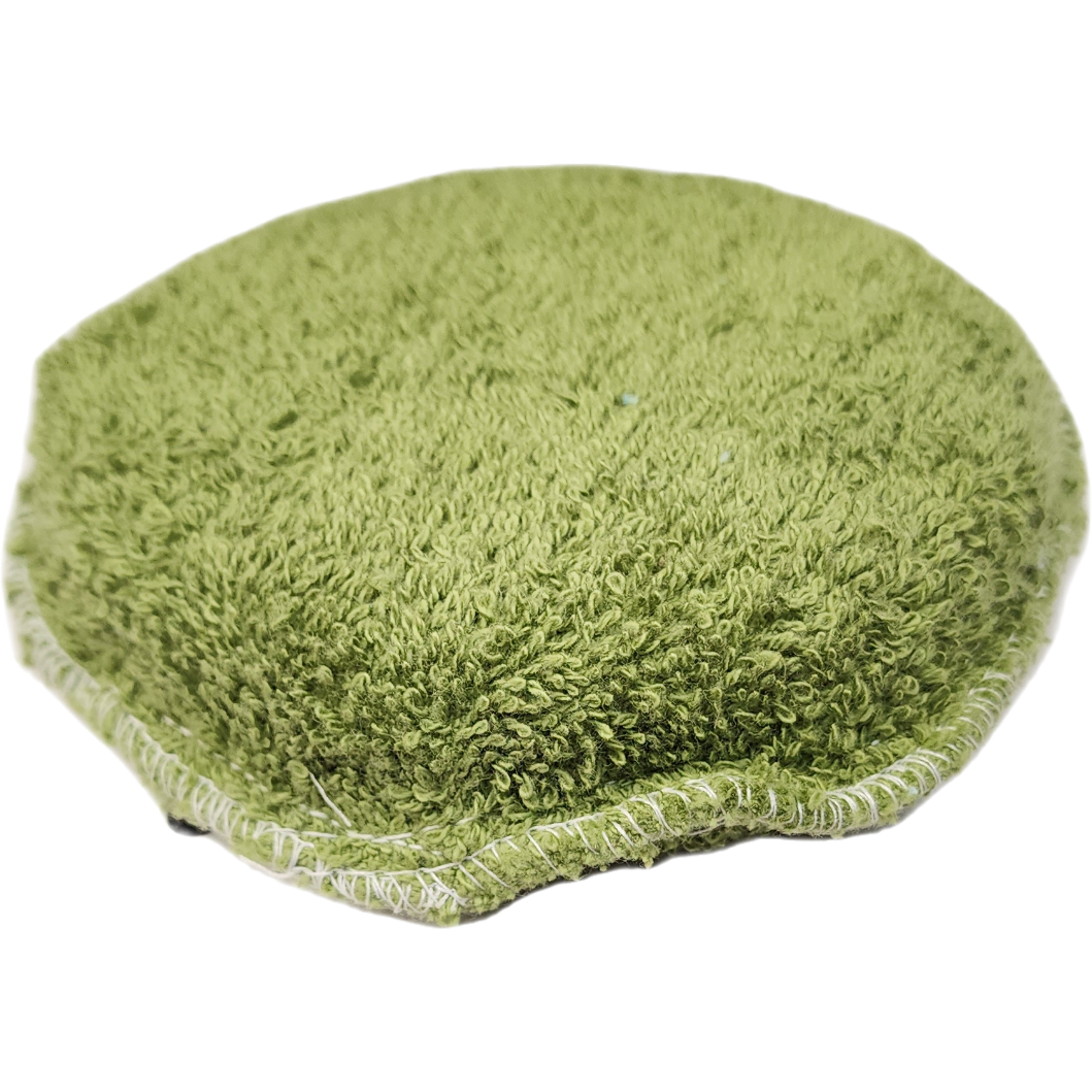 XCP AR-AP5 CAR Products Round Wax/Polish Terry Cloth Applicator Pad (5")