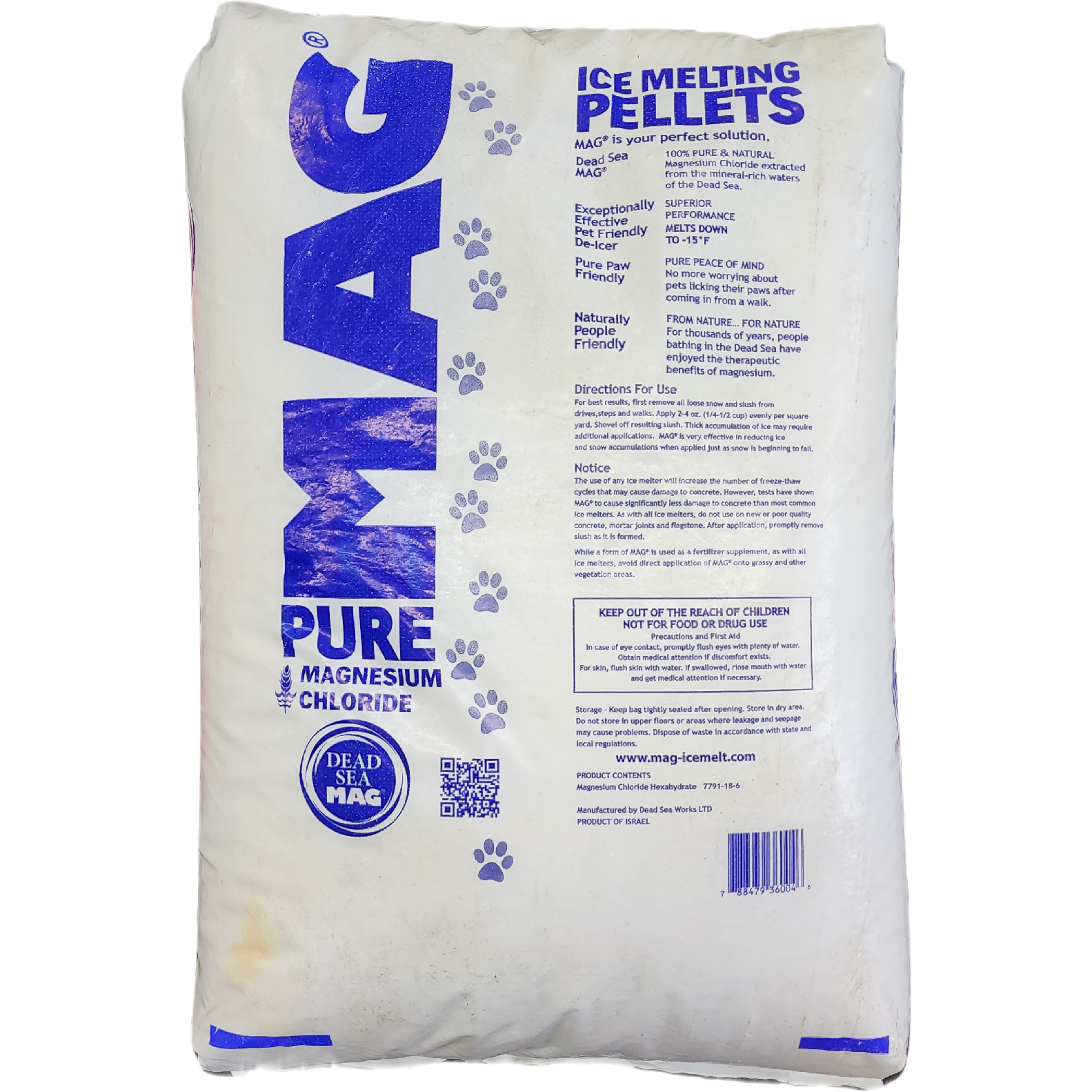 XOS NM-50 MAG Pet Friendly Ice Melting Pellets (50lb)