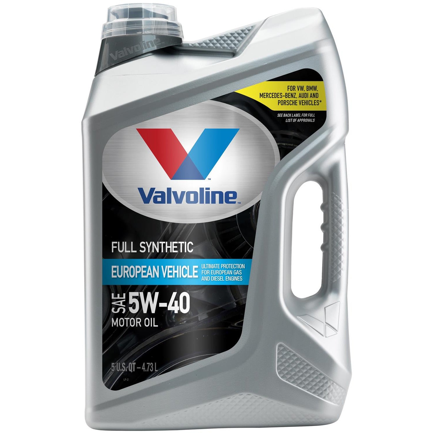 (945) 881166 | EUROPEAN VEHICLE FULL SYNTHETIC 5W-40 MOTOR OIL : 5 QT