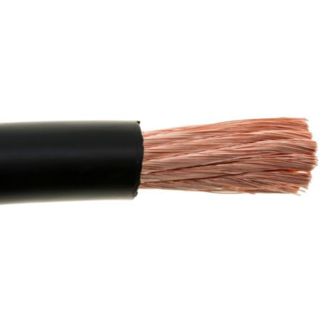 YSP CB10BK-25 Wells Bulk Cable (Black, 25', 4/0G)