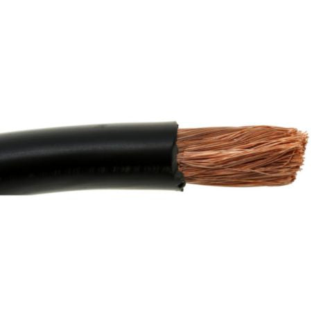 YSP CB8BK-100 Wells Bulk Cable (Black, 100', 2/0G)