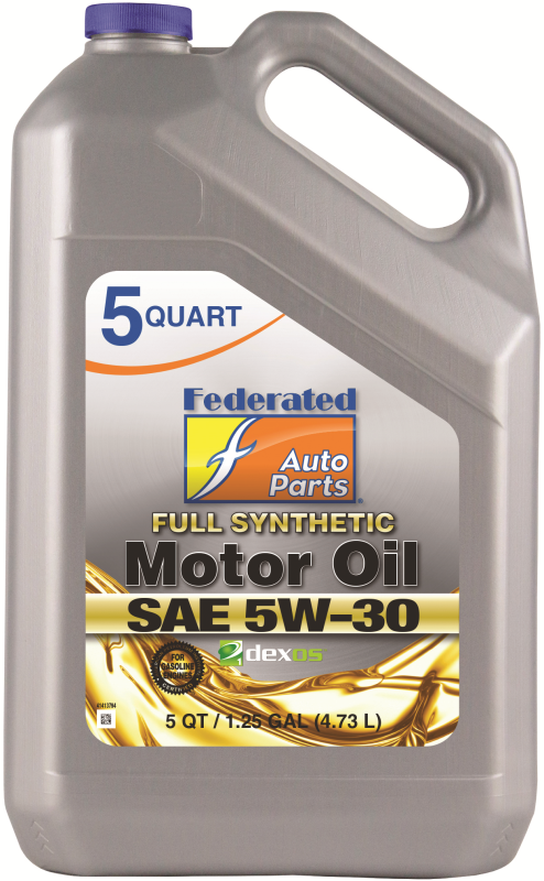 (130) 5275312 Federated SAE 5W30 Dexos1 Gen3 Full Synthetic Motor Oil - Gallon