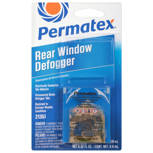 (735) 21351 Rear Window Defogger Tab Adhesive, 2 Part Kit