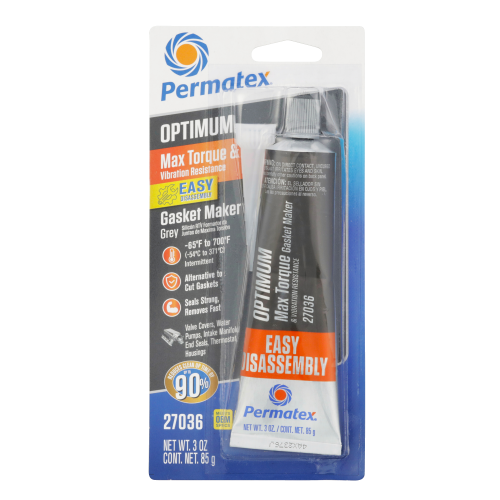 (735) 27036 Permatex Optimum Grey Gasket Maker, 3 oz