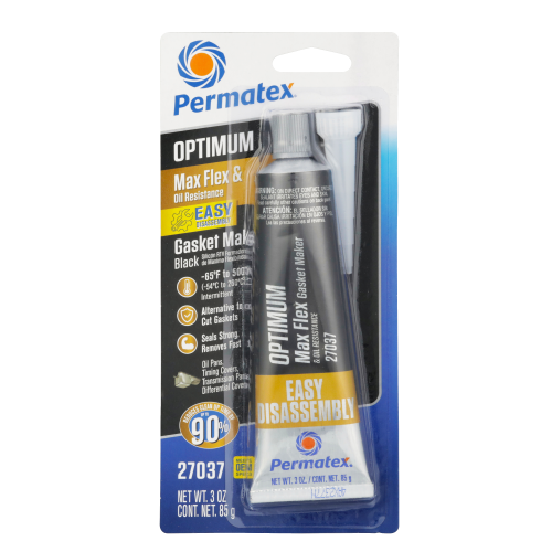 (735) 27037 Permatex Optimum Black Gasket Maker, 3 oz
