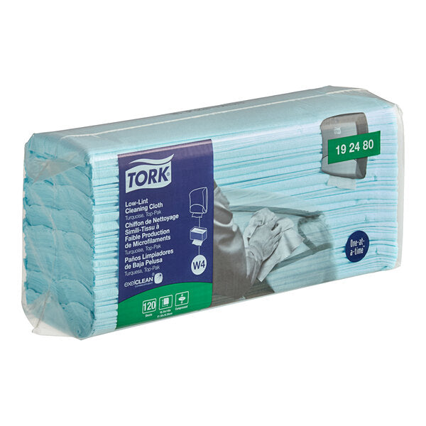 (647) 192480 Tork Low-Lint Cleaning Cloth (120 bag)