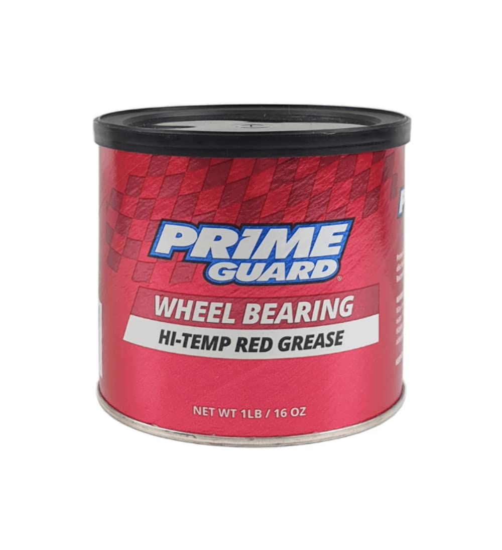 (130) GHT16 Prime Guard Red Hi-Temp Wheel Bearing Grease (1 lb)