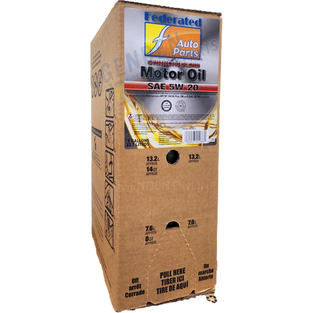 (130) 5274012 | FEDERATED 5W-30 SYN BLEND MOTOR OIL : 6 GAL