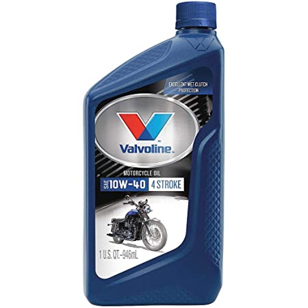 VAL VV740 | Valvoline 4 Stroke SAE 10W-40 Motorcycle Oil : 1 qt