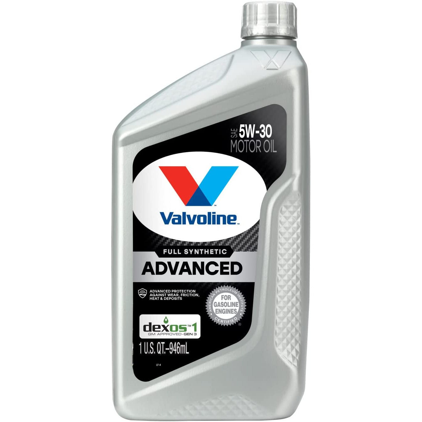 VAL VV955 | Valvoline Advanced Full Synthetic 5W-30 Motor Oil  : 1 qt