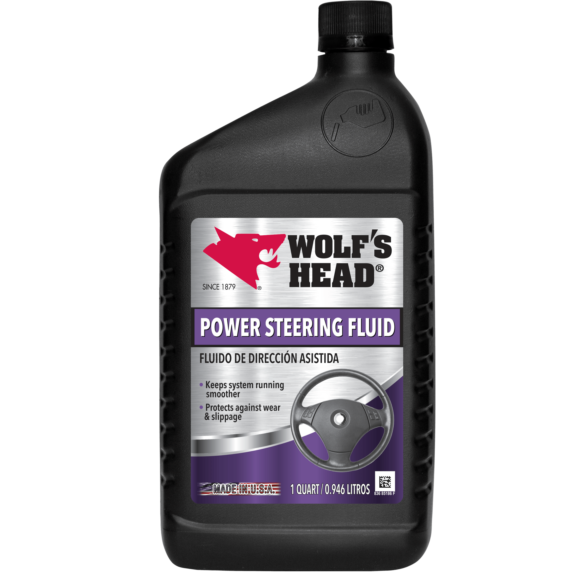 (130) 83685186 Wolf's Head Power Steering Fluid (1 QT)