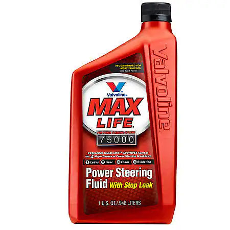 VAL VV335 | Valoline MaxLife Power Steering Fluid w/ Stop Leak : 32 oz