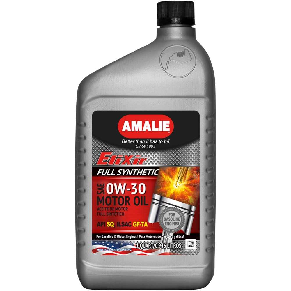 (130) 16065716 | AMALIE 0W-30 FULL SYNTHETIC MOTOR OIL : 1 QT