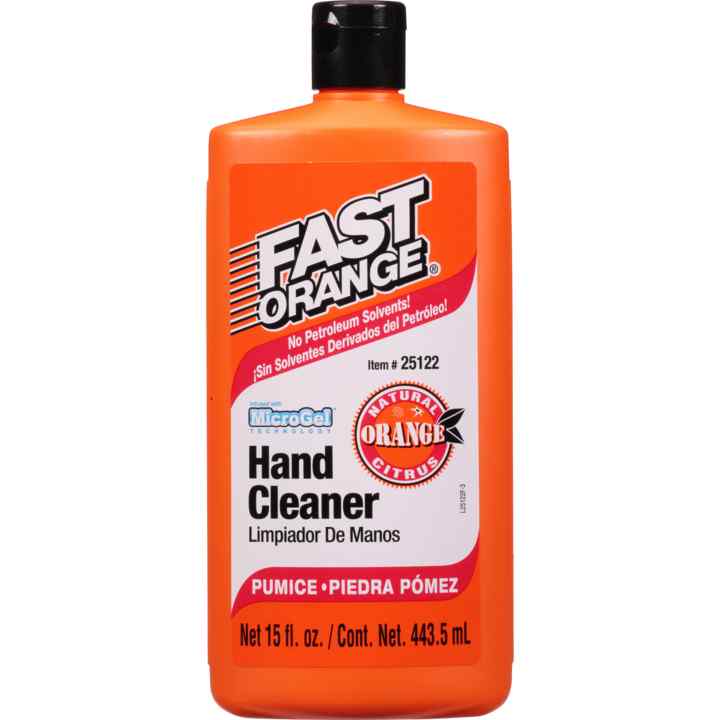 (735) 25122 Fast Orange Fine Pumice Lotion Hand Cleaner, 15 oz