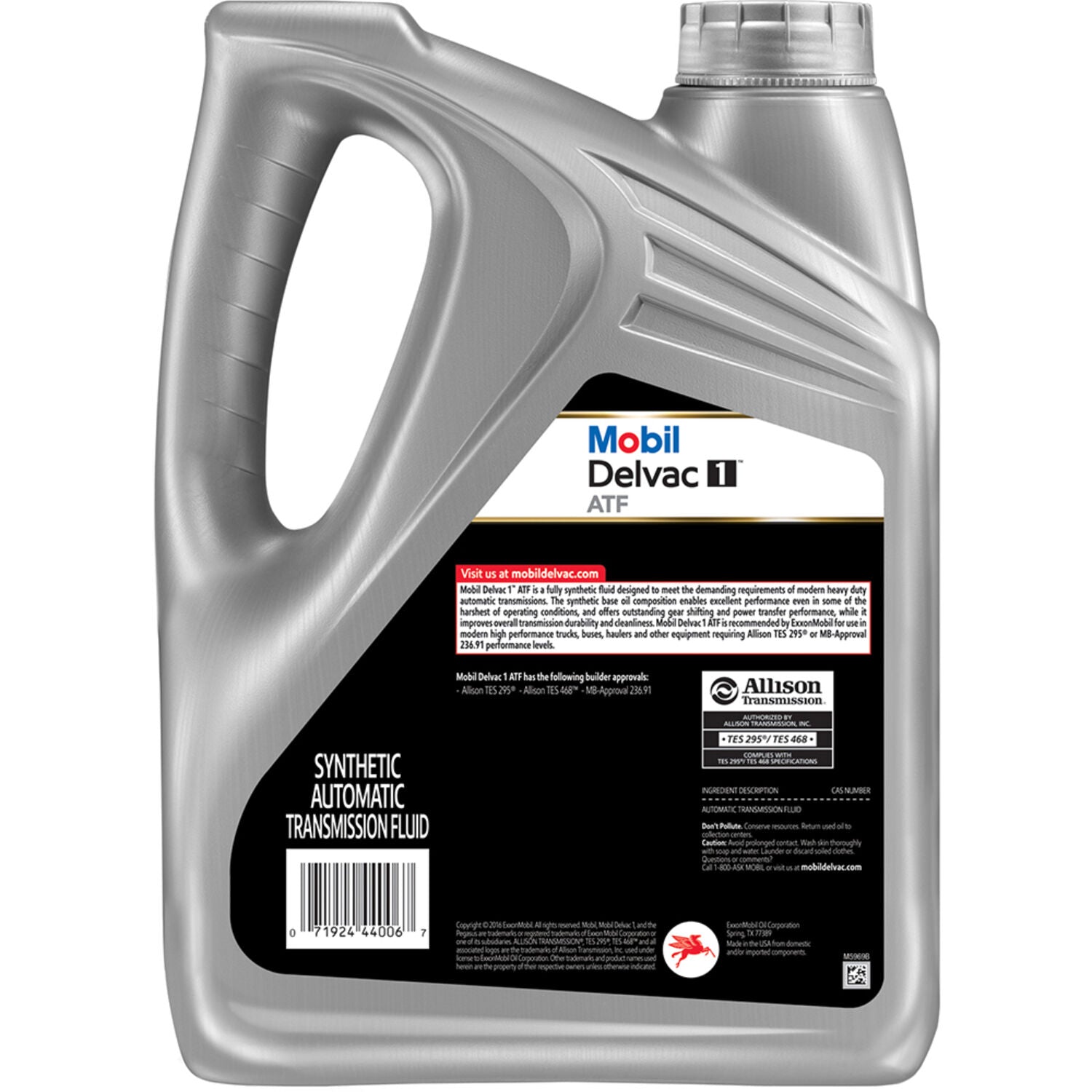 MOB 44006 Mobil Delvac 1 ATF Full Synthetic (1 Gal)