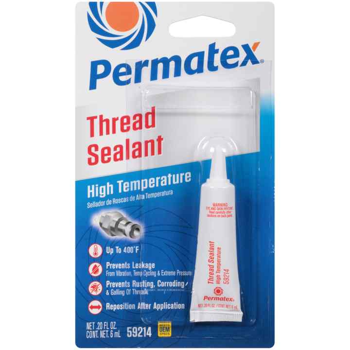(735) 59214 Permatex High Temperature Thread Sealant, 6 ml