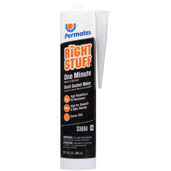 (735) 33694 Permatex THE RIGHT STUFF Instant Rubber Gasket Maker, 10 oz