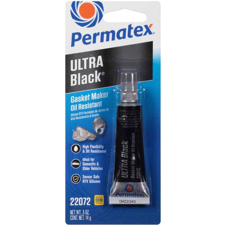 (735) 22072 PERMATEX ULTRA BLACK Maximum Oil Resistance