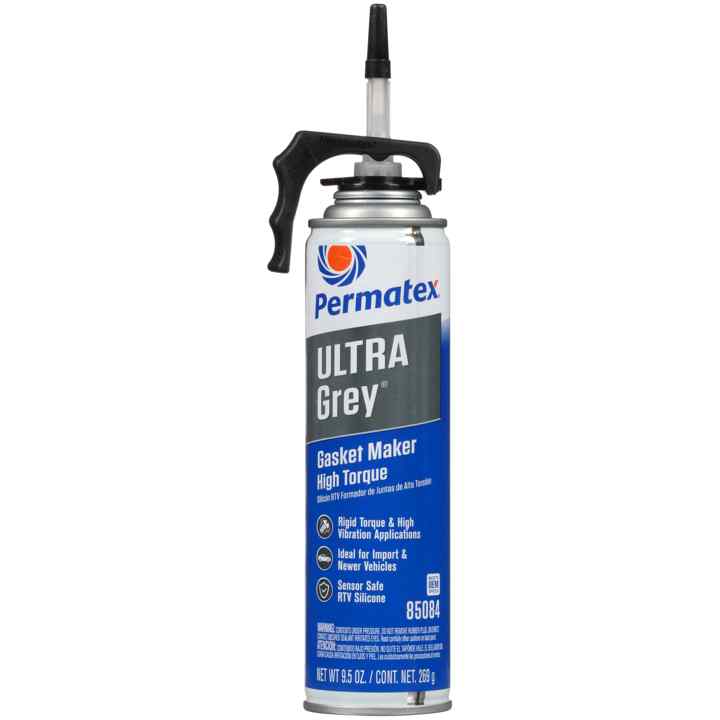 (735) 85084 PERMATEX POWERBEAD ULTRA GREY Rigid, High-Torque RTV Silicone Gasket Maker