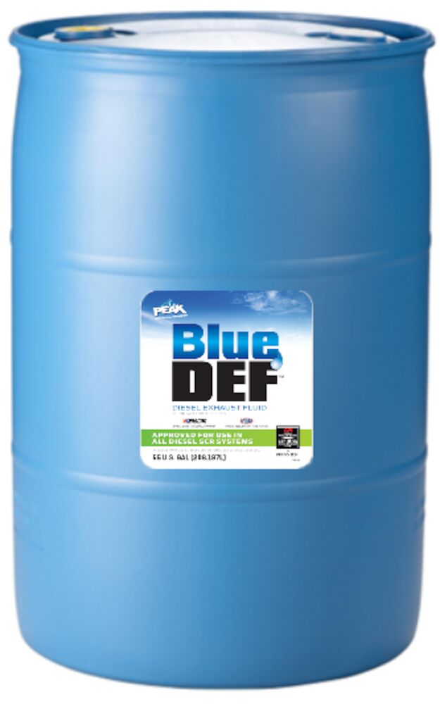 (870) DEF001 | PEAK BLUE DEF DIESEL EXHAUST FLUID | 55 GAL