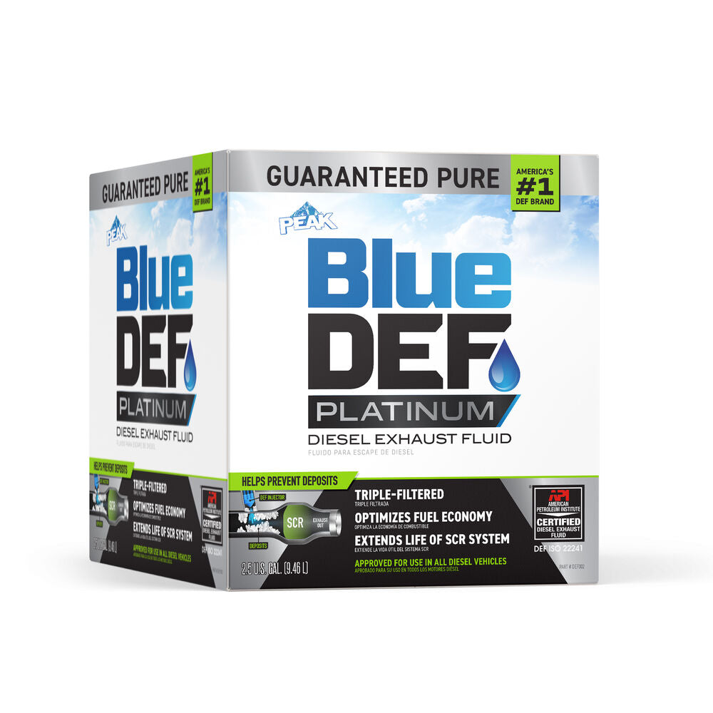 (870) DEG002 Peak Blue DEF Platinum Diesel Exhaust Fluid (2.5 Gal)