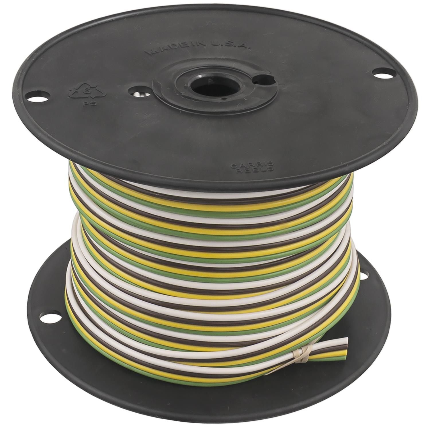 YSP WR119-100 Wells Flat Multi-Conductor Primary Wire (14G, 4 Wire)