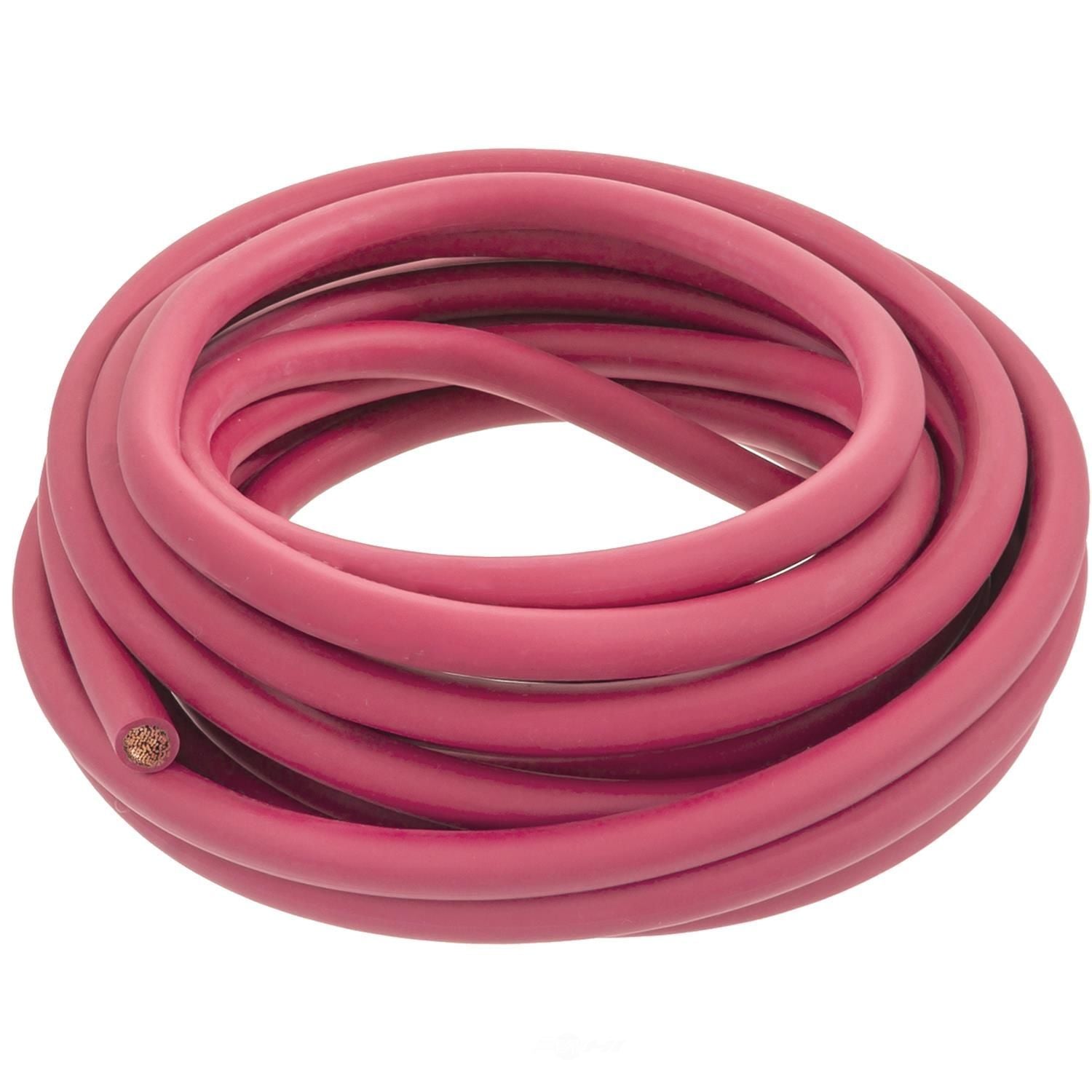 YSP CB16RD-25 Wells Bulk Cable (Red, 25', 1/0G)
