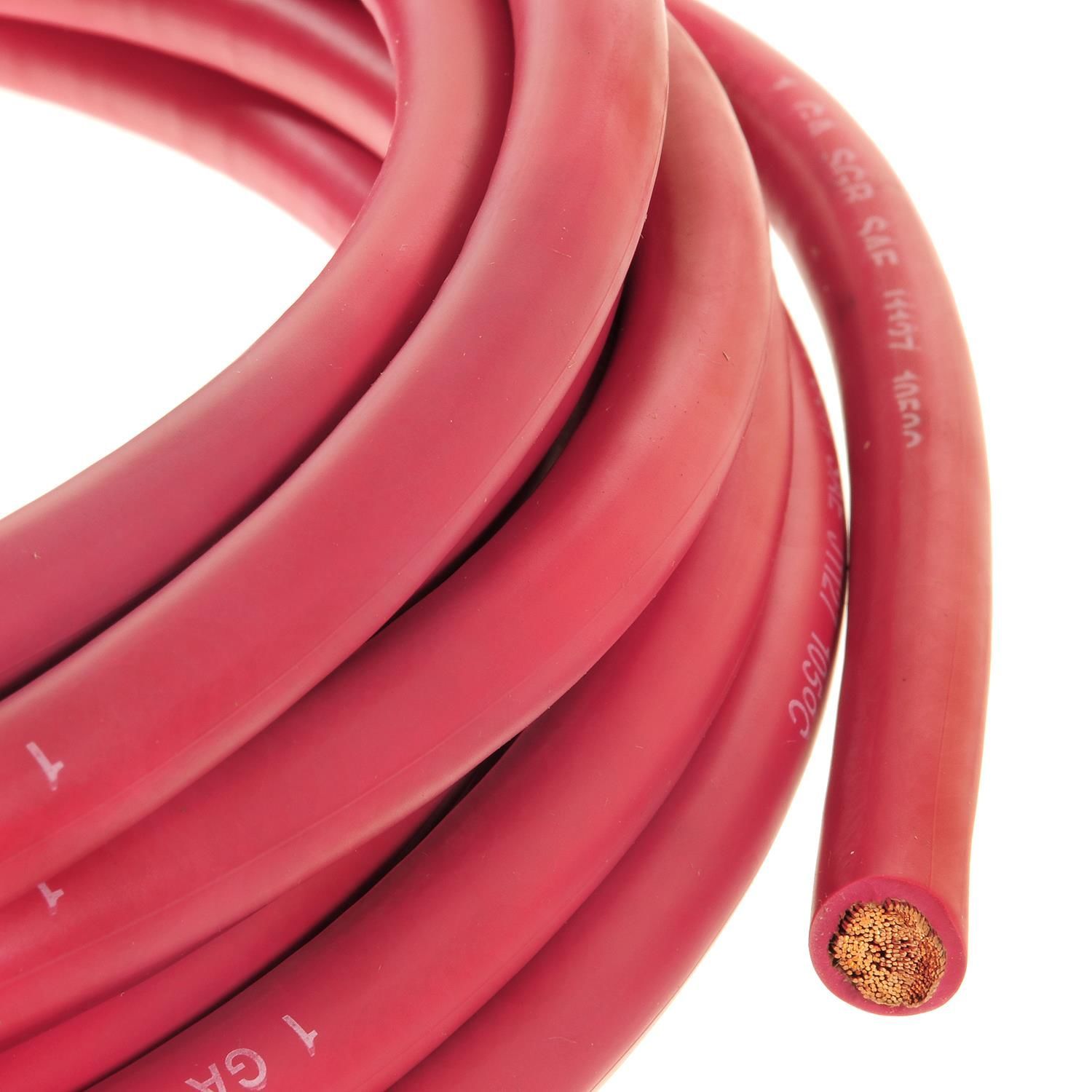 YSP CB15RD-25 Wells Bulk Cable (Red, 25', 1G)