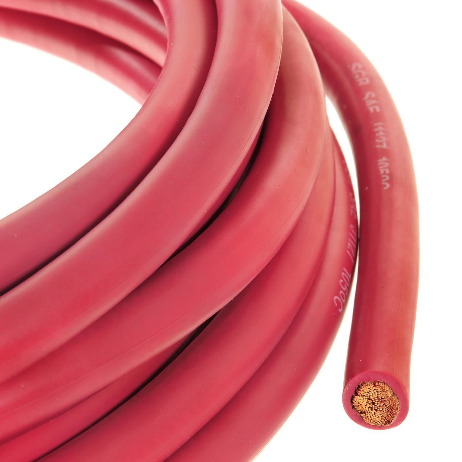 YSP CB14RD-25 Wells Bulk Cable (Red, 25', 2G)