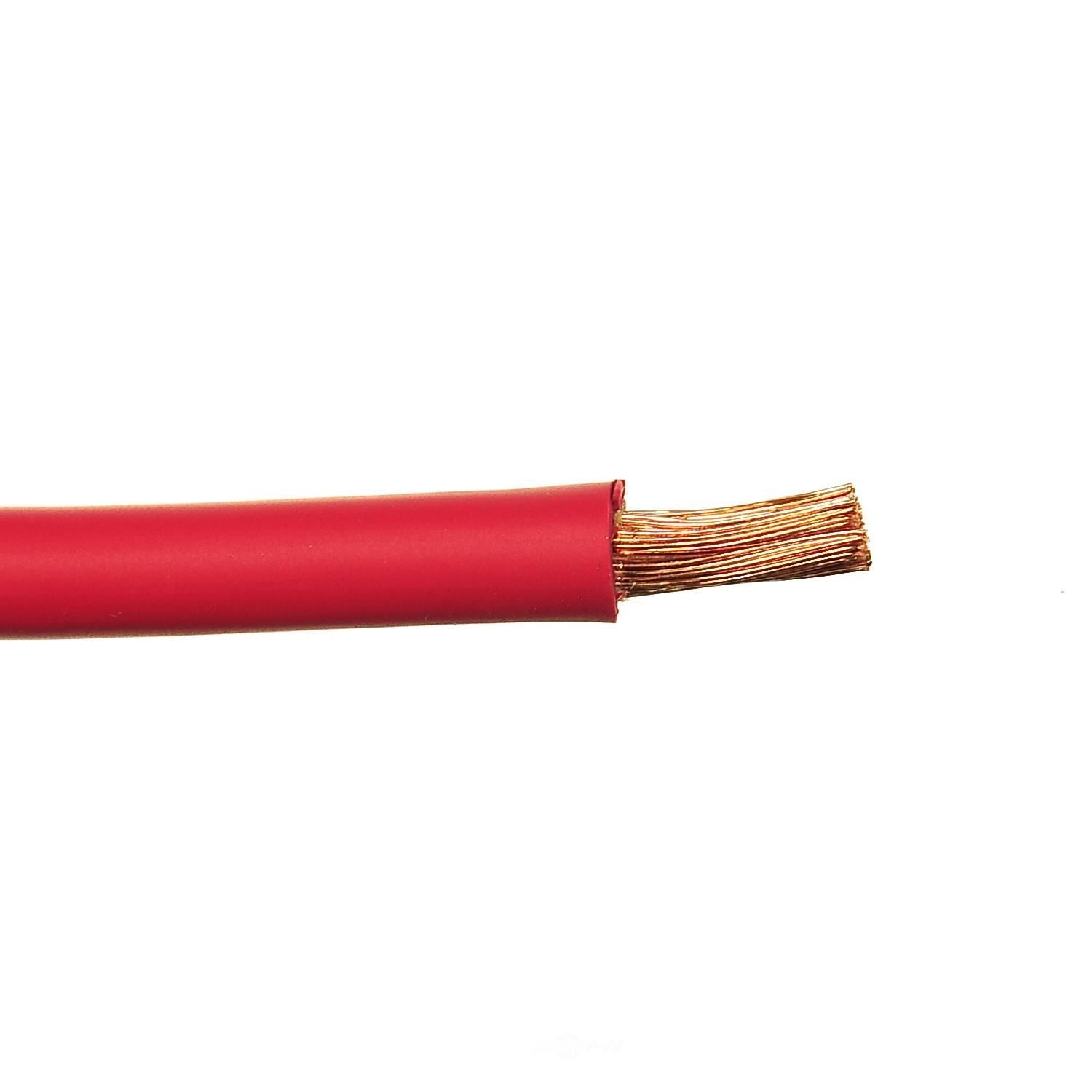 YSP CB12RD-25 Wells Bulk Cable (Red, 25', 6G)
