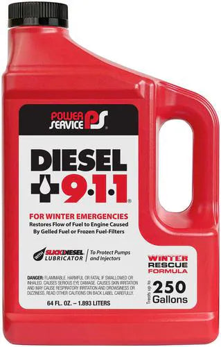 (699) 8064 | DIESEL+911 EMERGENCY DIESEL DE-ICER | 64 FL. OZ