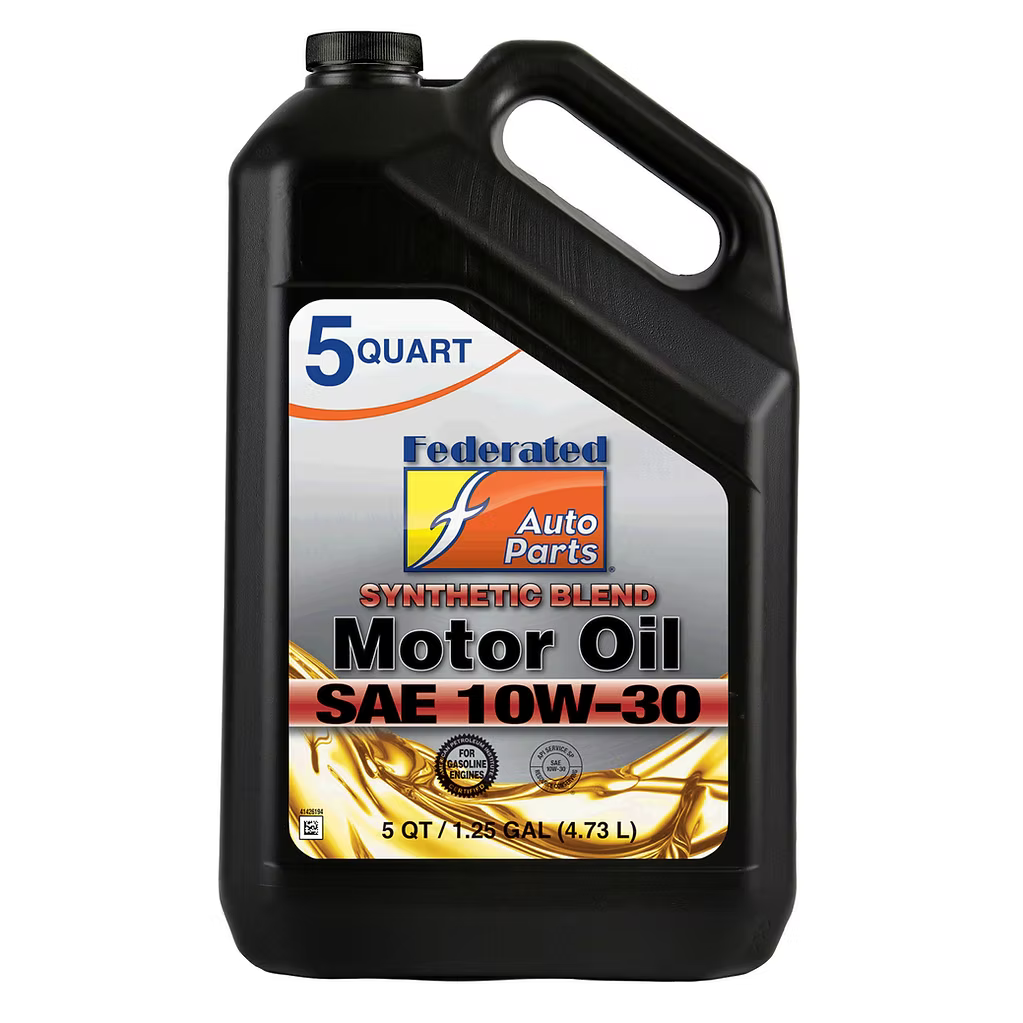 (130) 5275201 | FEDERATED 10W-30 SYN BLEND MOTOR OIL : 5 QT