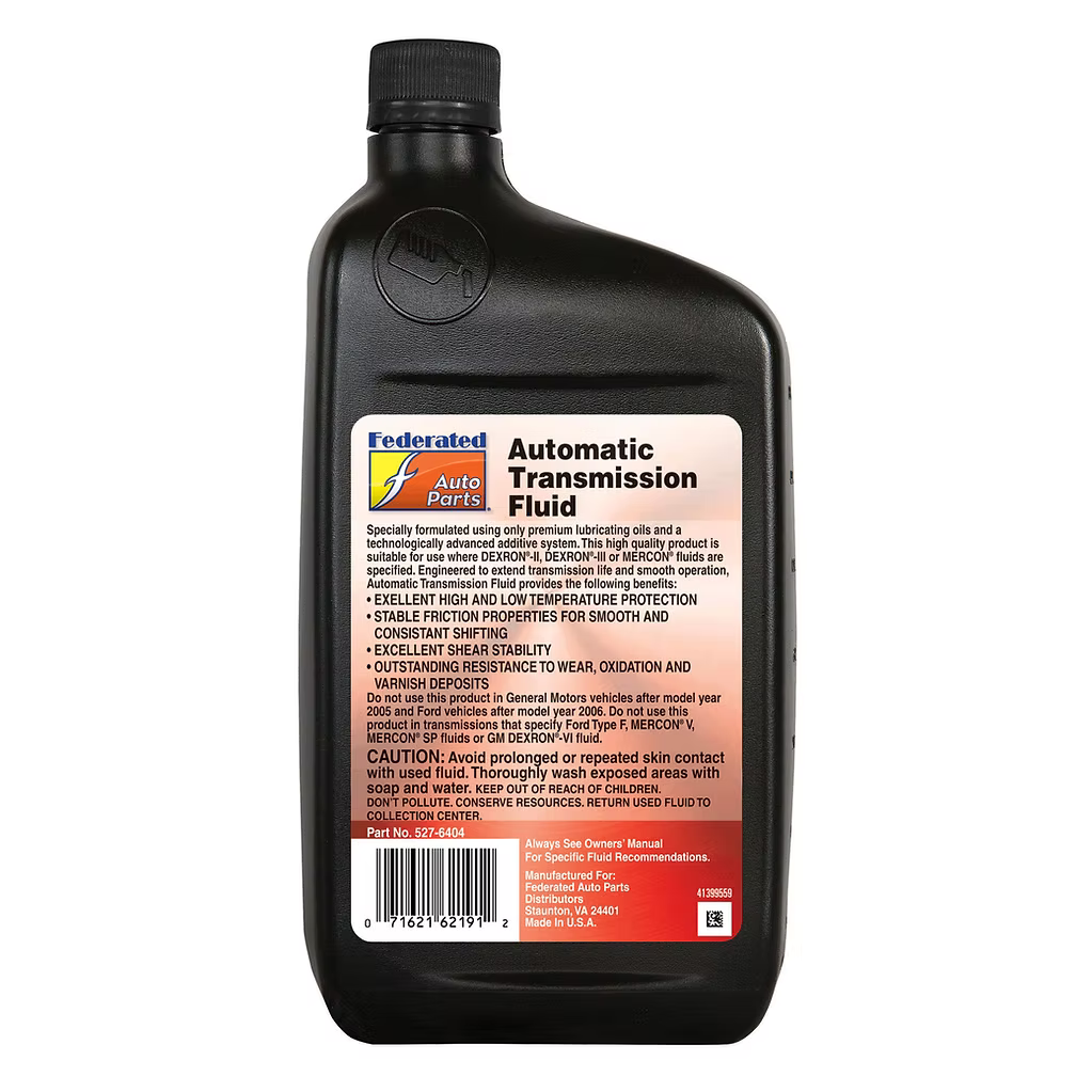 (130) 5276404 | DEXRON III / MERCON AUTOMATIC TRANSMISSION FLUID : 1QT