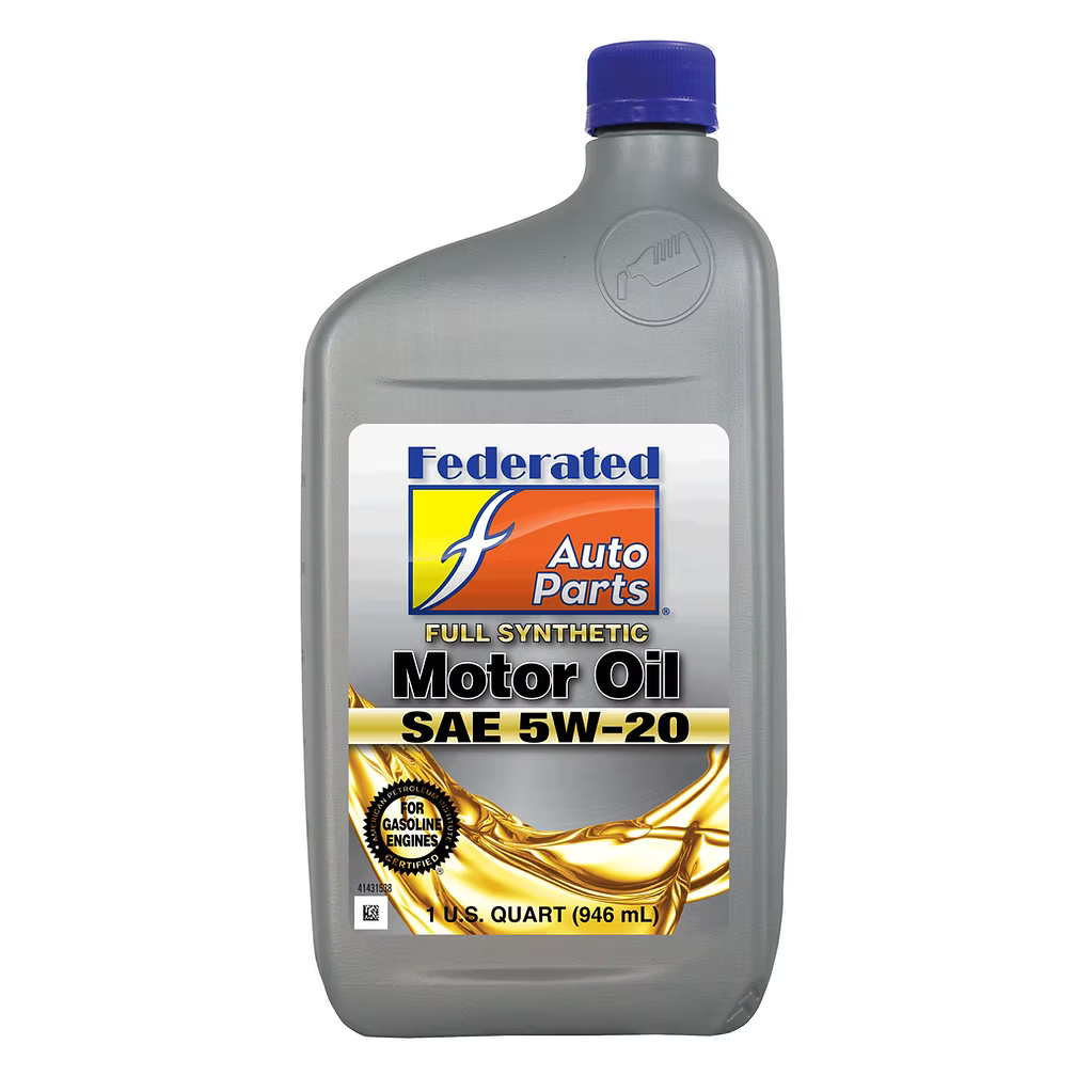 (130) 5279005 Federated SAE 5W20 Full Synthetic Motor Oil - Quart