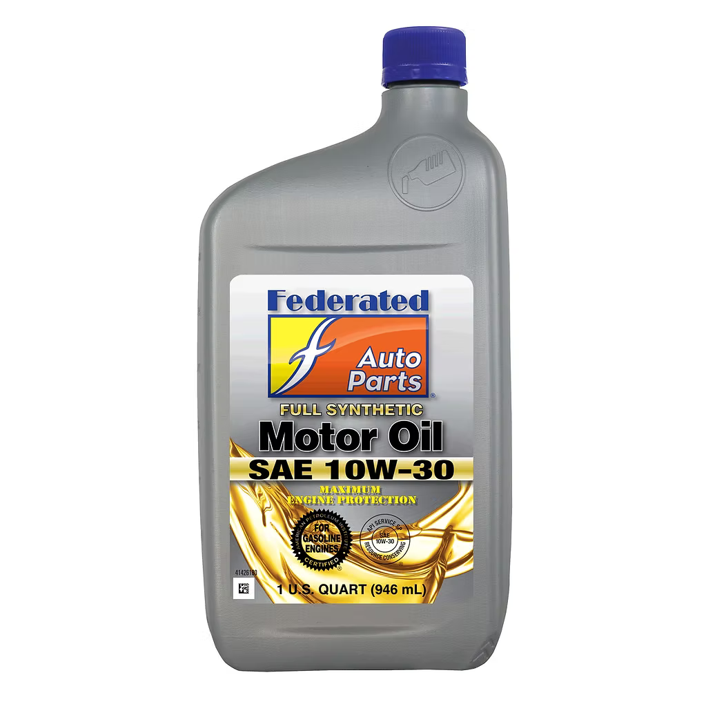 (130) 5279002 Federated SAE 10W30 Full Synthetic Motor Oil - QUART