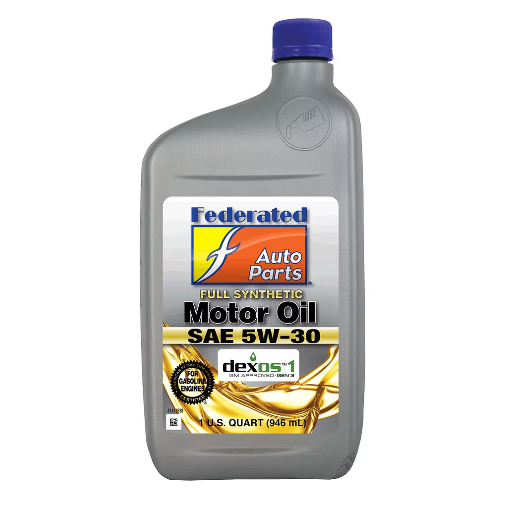 (130) 5279001 Federated 5W30 Dexos1 Gen3 Full Synthetic Motor Oil - Quart