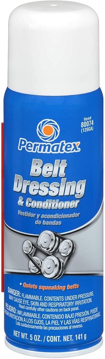 (735) 80074 Permatex Belt Dressing & Conditioner, Aerosol 5 oz