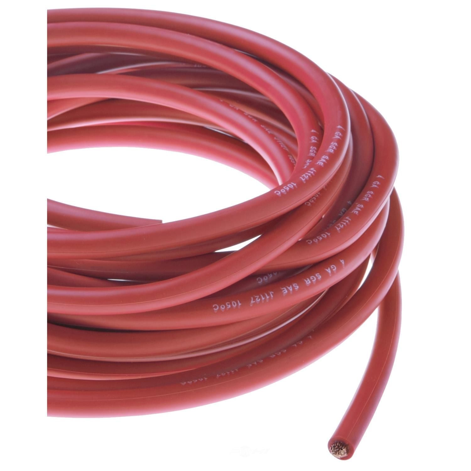 YSP CB60RD-25 Wells Welding Cable (Red, 25', 4G)