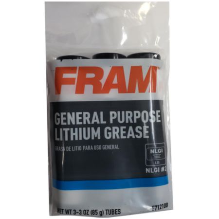 FRL F712100 FRAM Multi Purpose Lithium Grease Mini-Tube Pack (3-3 OZ)